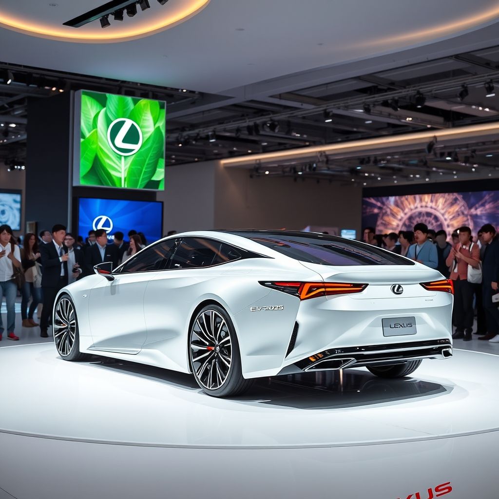 ครั้งแรกในโลก! Lexus ES EV 2025 ที่ Shanghai Auto Show